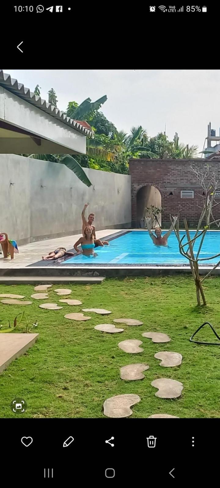 Ocean View Tourist Guest House At Negombo Beach Near The Airport Exterior foto