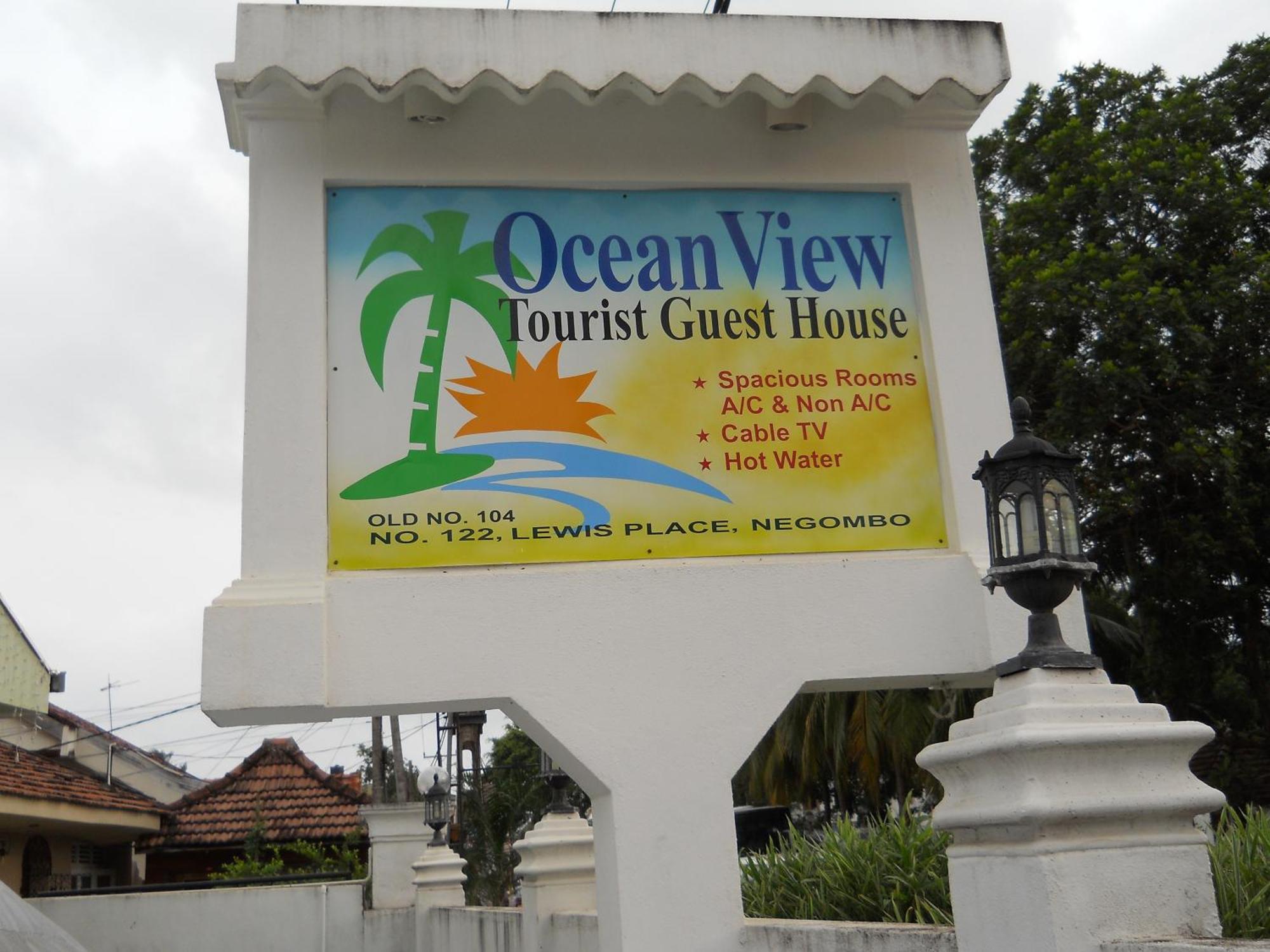 Ocean View Tourist Guest House At Negombo Beach Exterior foto